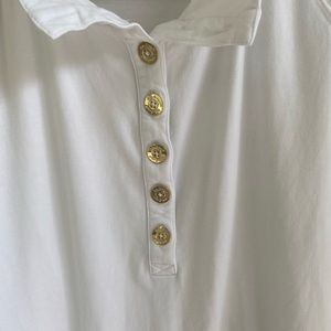 Lilly Pulitzer Half Button Pull Over Top